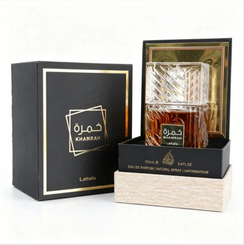 Custom perfume bottle and packaging case 109