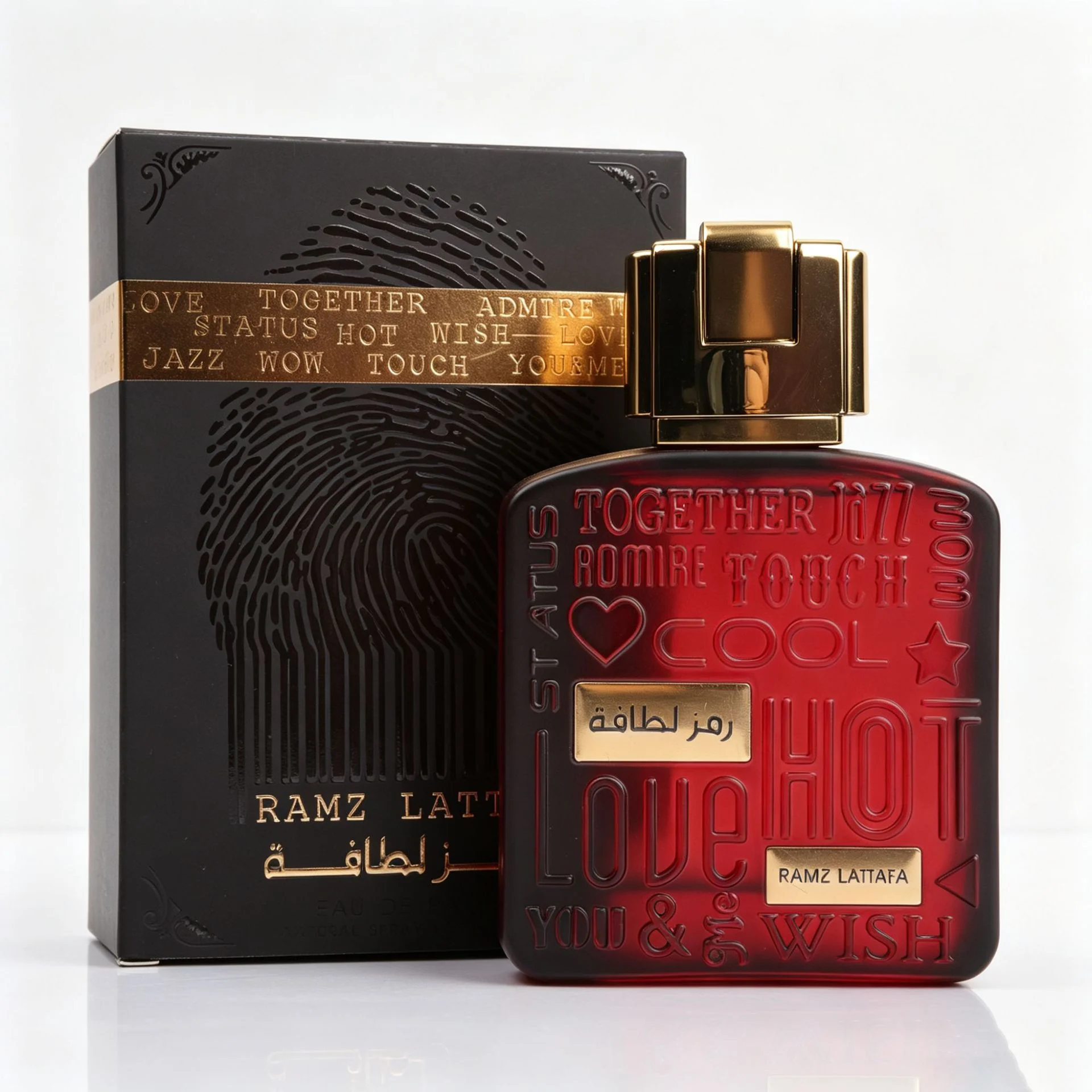 Custom perfume bottle and packaging case 128