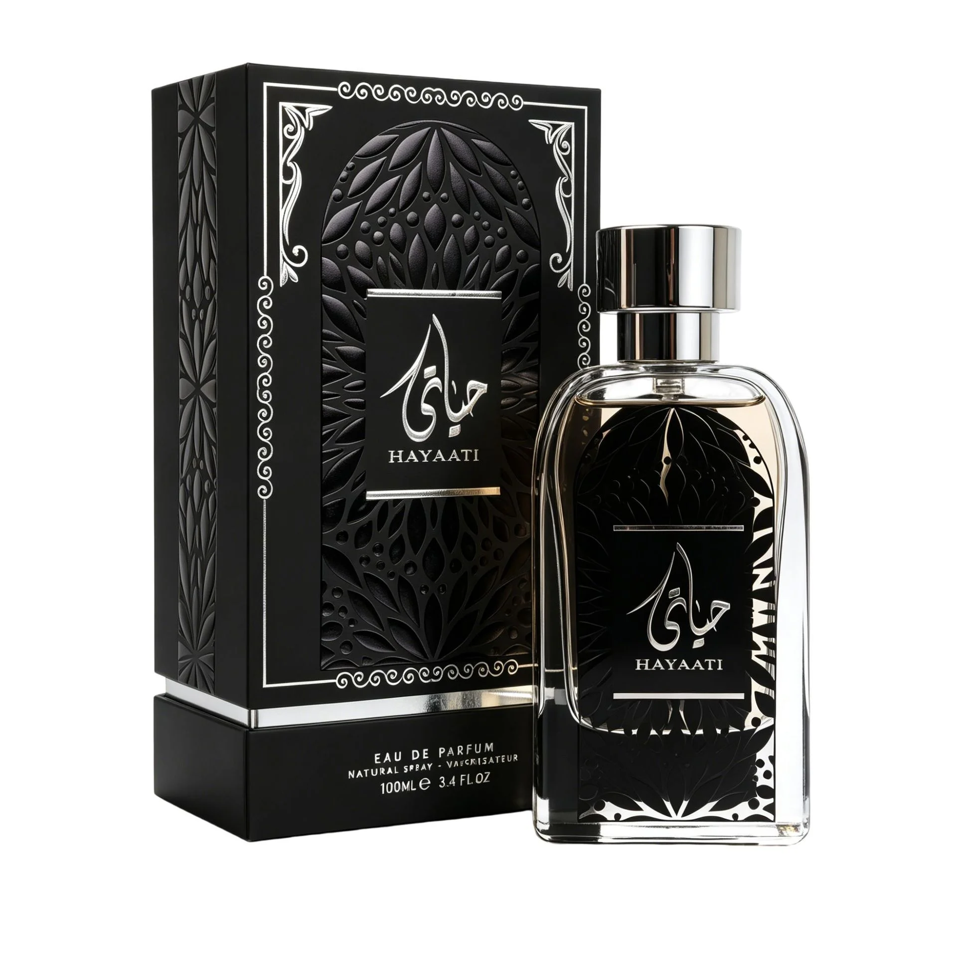 Custom perfume bottle and packaging case 152
